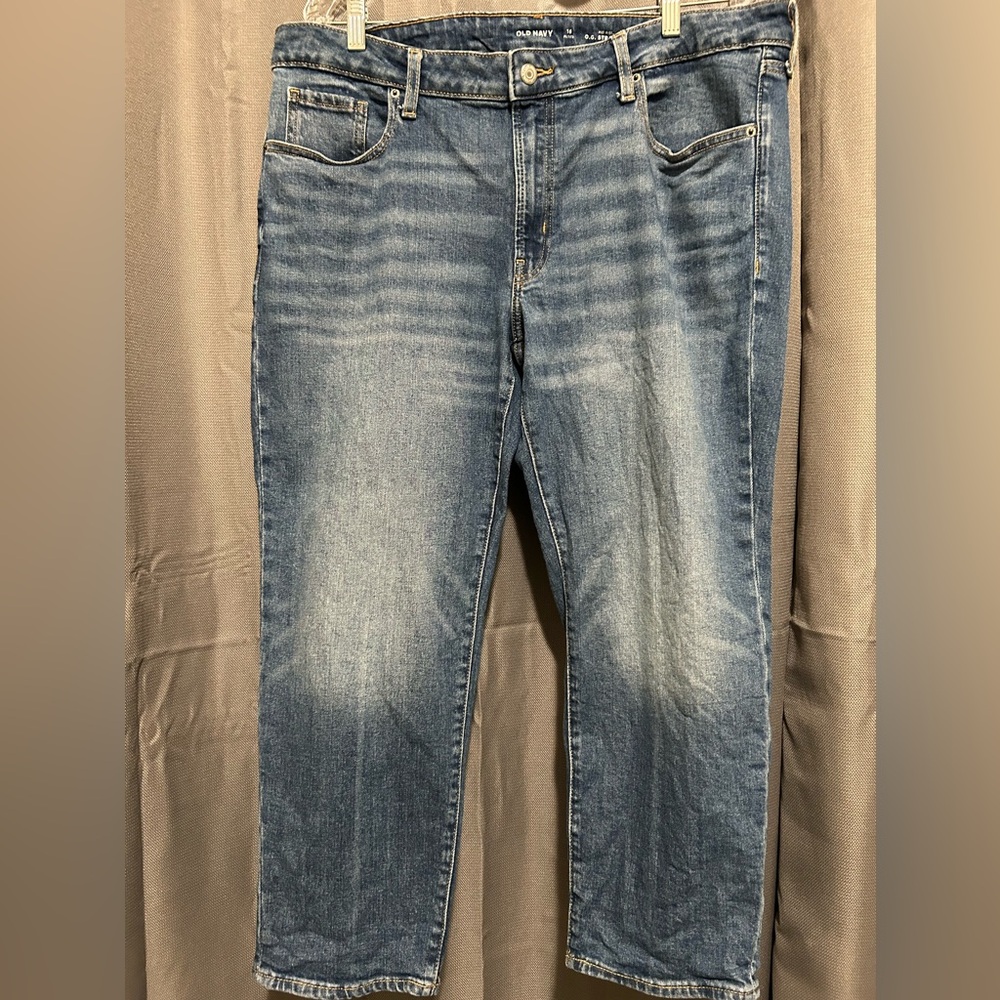 Women’s Mid-Rise O.G. Cher wash Straight Jeans (1)